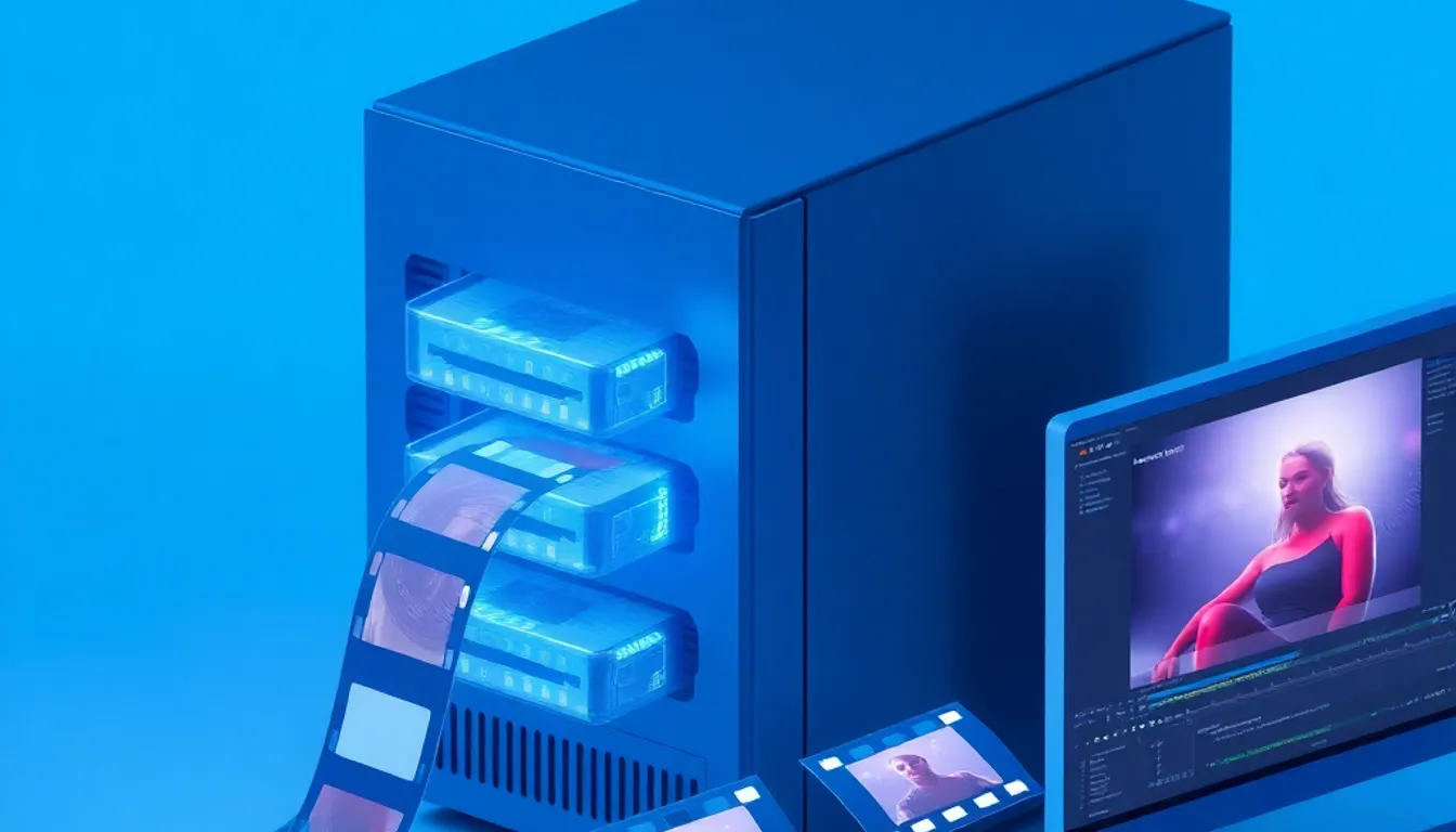 Edit video trên NAS QNAP: chọn mạng và ổ theo bitrate